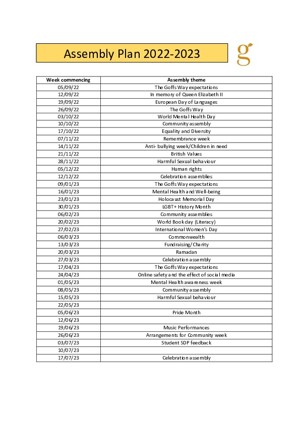 Assembly Plan  Website